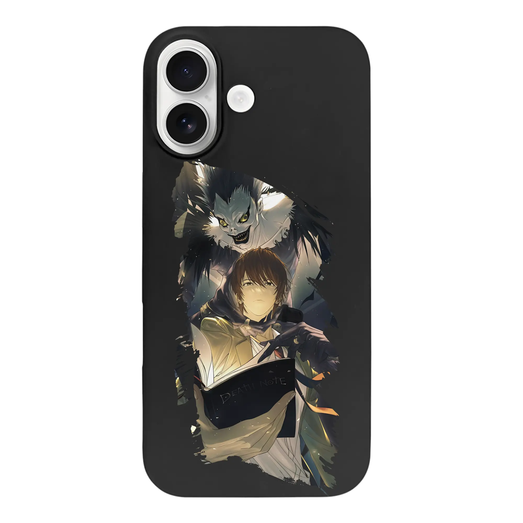 デスノート グッズ,夜神月 - iPhone 17 シリーズ シリコンケース 薄型 耐衝撃 指紋防止 ソフトタッチカバー 精密フィット 傷防止 保護ケース iPhone 17/17 Air/17 Pro/17 Pro Max 対応